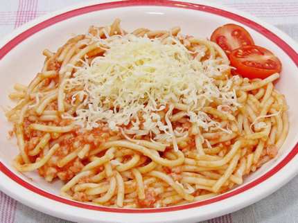 Menzás spagetti